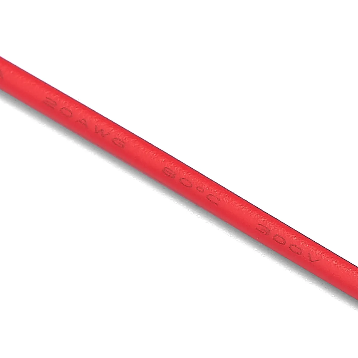 20 AWG red black electrical wires