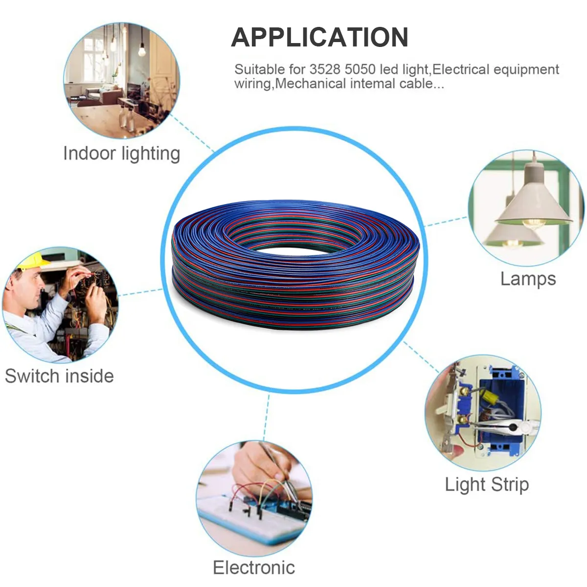 Applications of 18 gauge electric wire