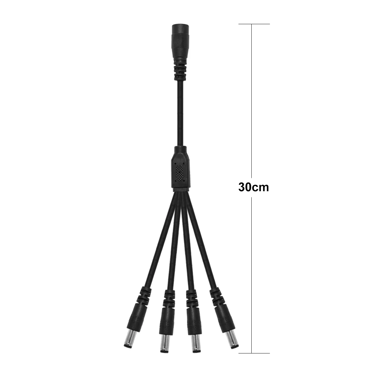 What colors are available with a 1 to 4-way power splitter cable