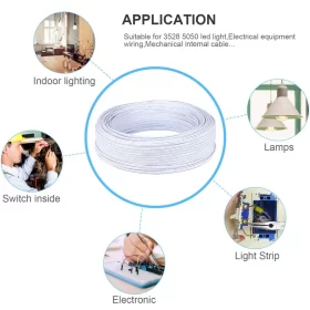 What is a 22 gauge electrical wire used for