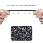 black dc power cable eco-friendly PVC material