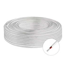 White 18 gage wire 200m Electrical Cable