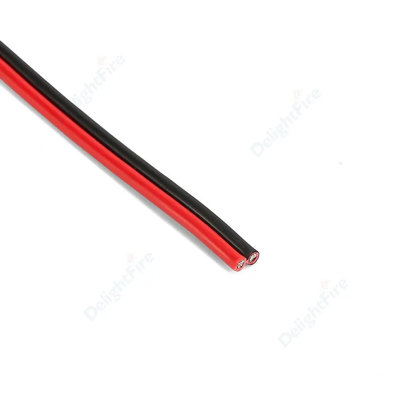 12V Red Black 16 AWG Wire For Automotive Audio photo_03