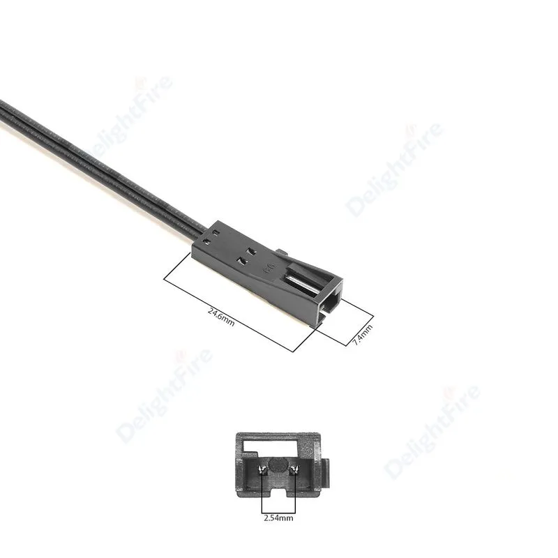 Male DuPont Connector 2.54-2p