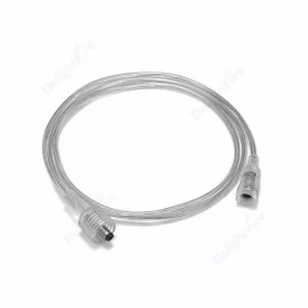 5.5mm 2.1mm Waterproof DC Power Extension Cord Cable transparent