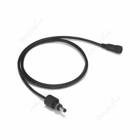 5.5mm 2.1mm Waterproof DC Power Extension Cord Cable black