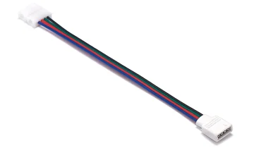 10mm 4 Pin RGB LED Strip Female Connector Cable